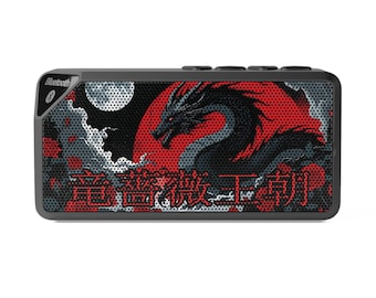 Bluetooth Speaker with Dragon Design, Portable Sound System, Unique Gift for Music Lovers, Halloween Decor, Home Decoration