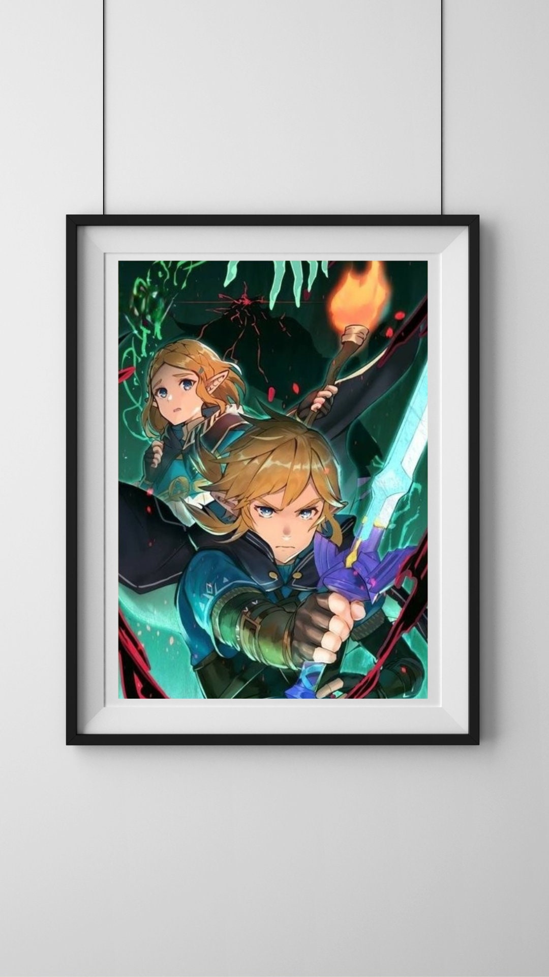 Zelda Breath Of The Wild Landscape Poster 61x91.5cm