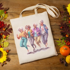 Watercolor Funny Old Ladies Clipart, PNG Bundle (digital Download) - Etsy