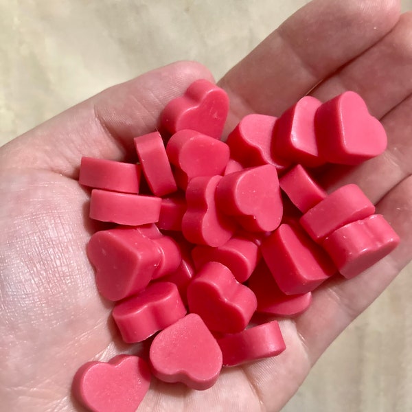 Wax melts Pick your scent Mini Hearts!