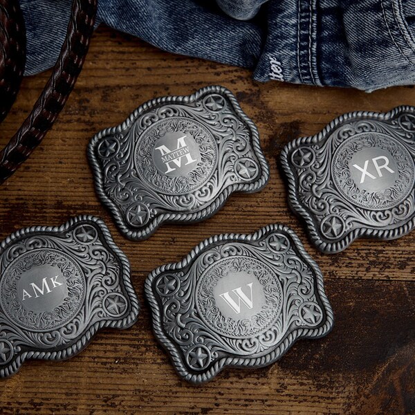 Benutzerdefinierte Gürtelschnalle Personalisierte Herren Gürtelschnalle Monogramm Gürtelschnalle Vintage Gürtelschnalle Trauzeugen Geschenke für ihn Cowboy Geschenk Freund Geschenk