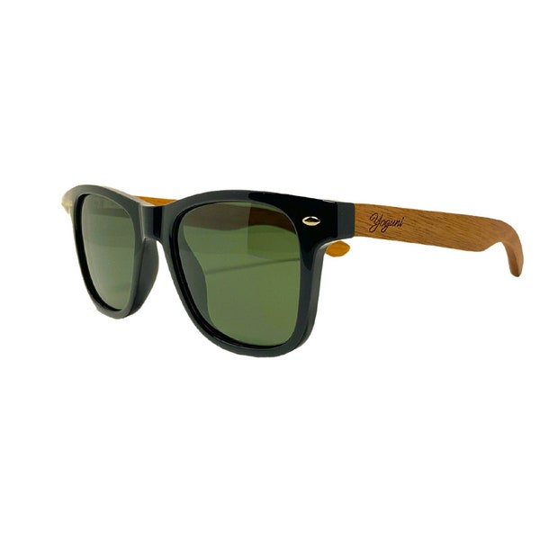 Premium Polarized Walnut Wood Sunglasses Tac Lenses