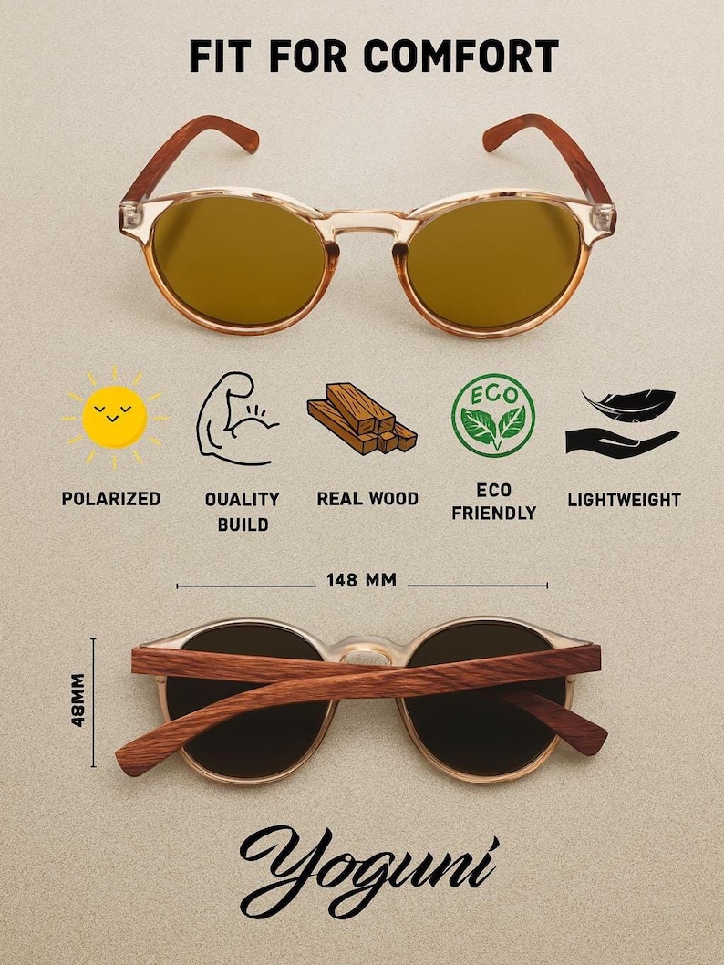 Rosewood Polarized Sunglasses image 4