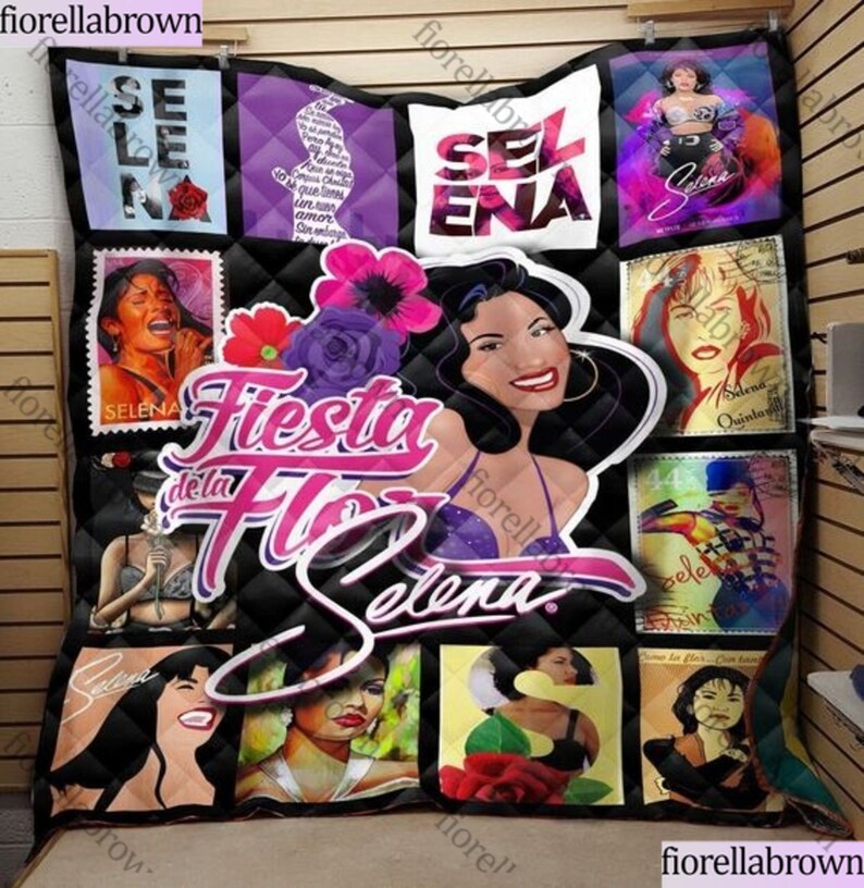 Selena Quintanilla Blanket Selena Quintanilla Quilt Blanket Etsy