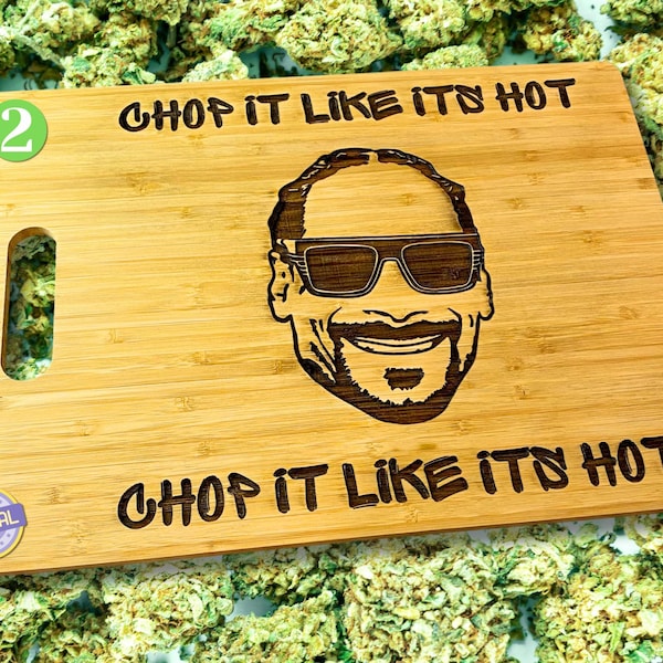 Engraved Hip Hop Cutting Board: Rap & Pop Culture Charcuterie Tray