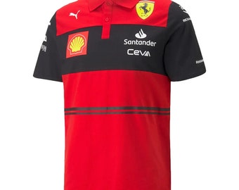 Ferrari F1 Polo Shirt 2022 Team Driver Shirt