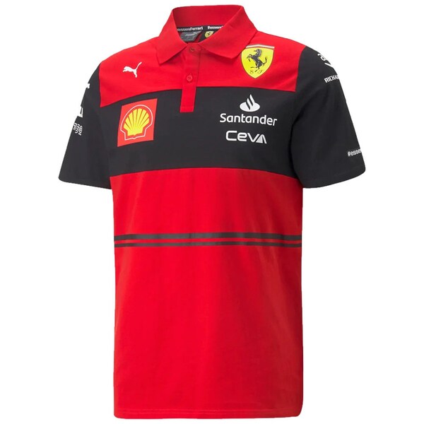 Ferrari F1 Polo Shirt 2022 Team Driver Shirt