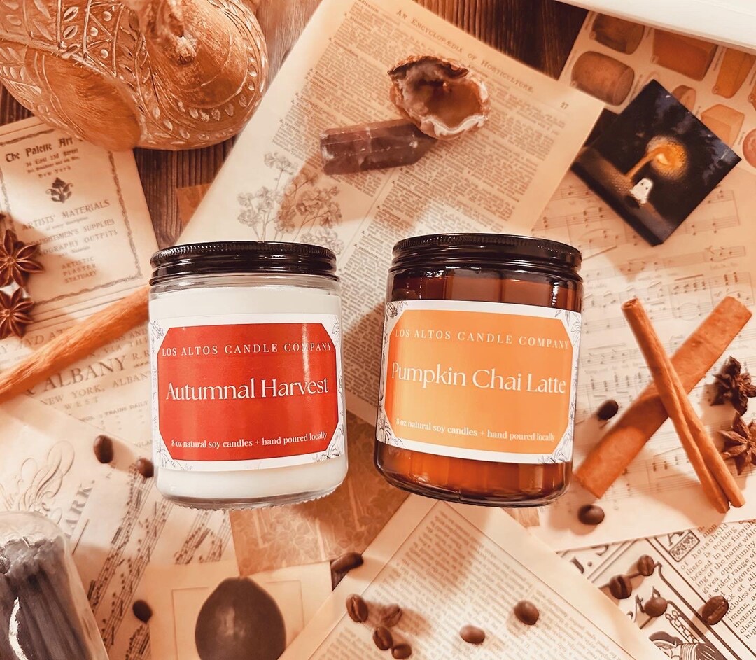 All Natural Handmade Soy Candle - 8 Oz - Etsy