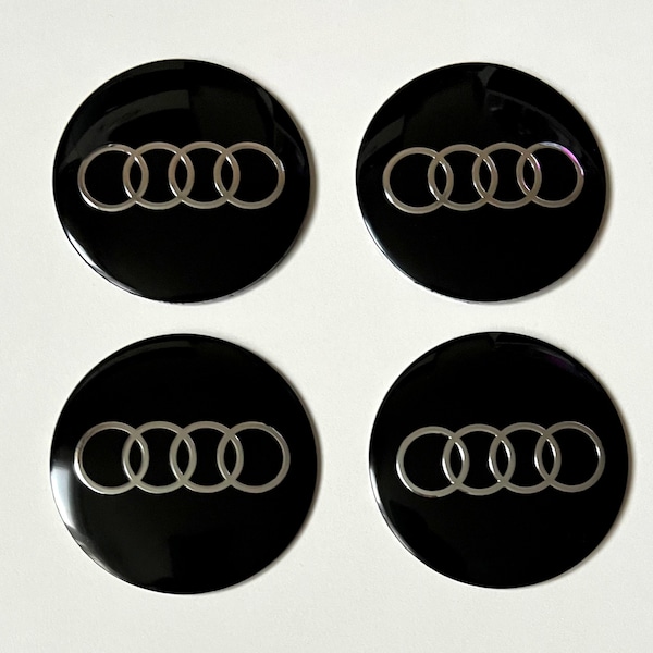 Audi Center Cap Sticker Etsy