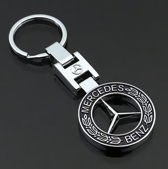 Mercedes benz online logo keychain