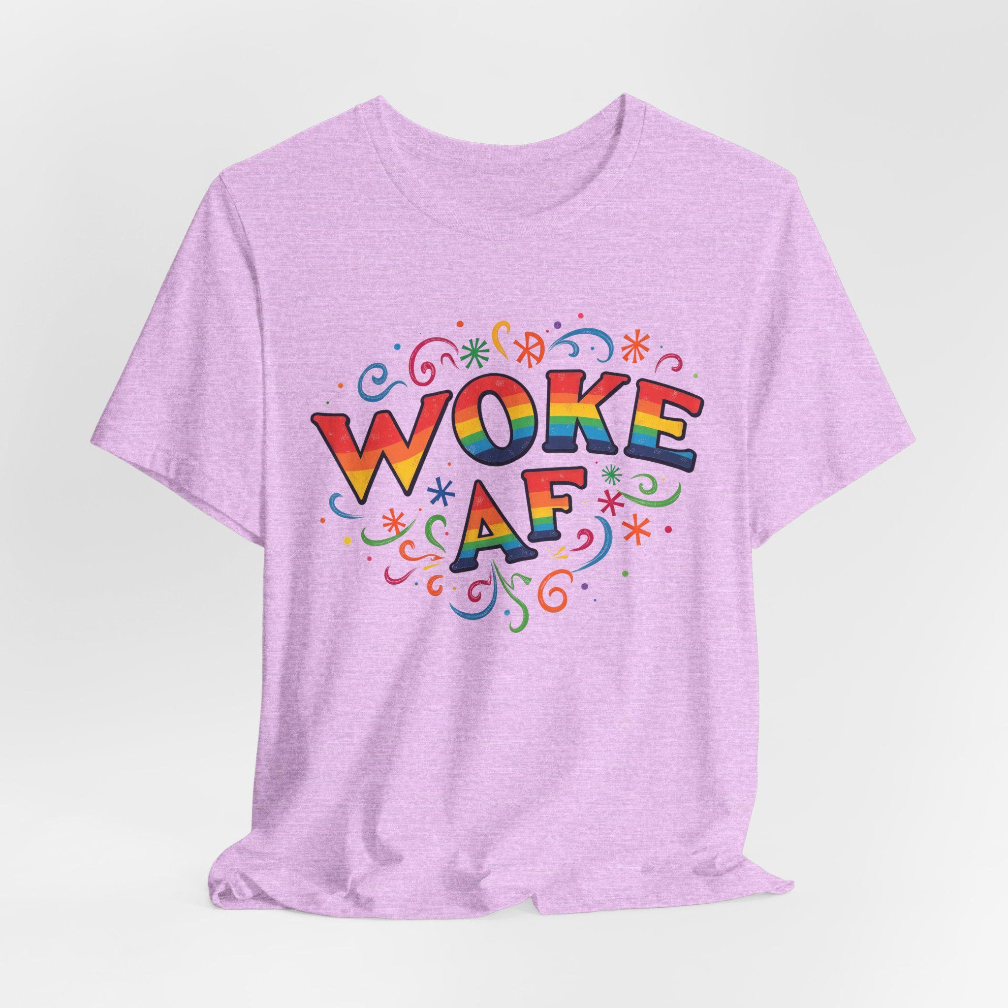 Moollyfox Woke Zero Men's T-Shirt - Ironic Design Anti-Woke - Foto 5