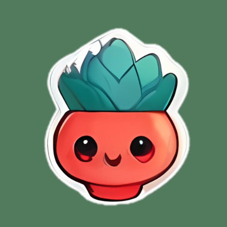 Prickly Perfection: Cactus Sticker Set 15 Image Digital Product - Etsy