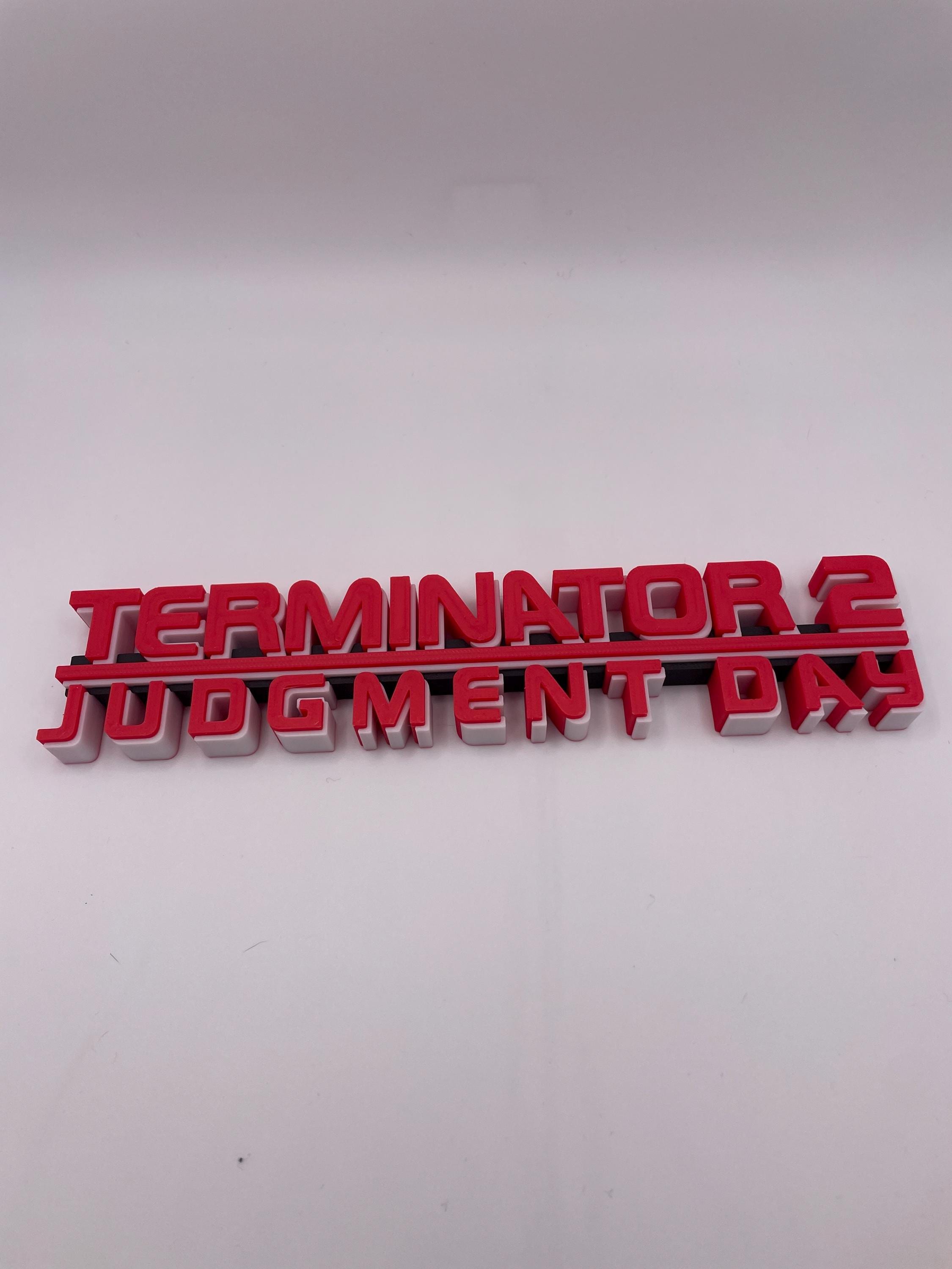Terminator 2 Sign - Etsy