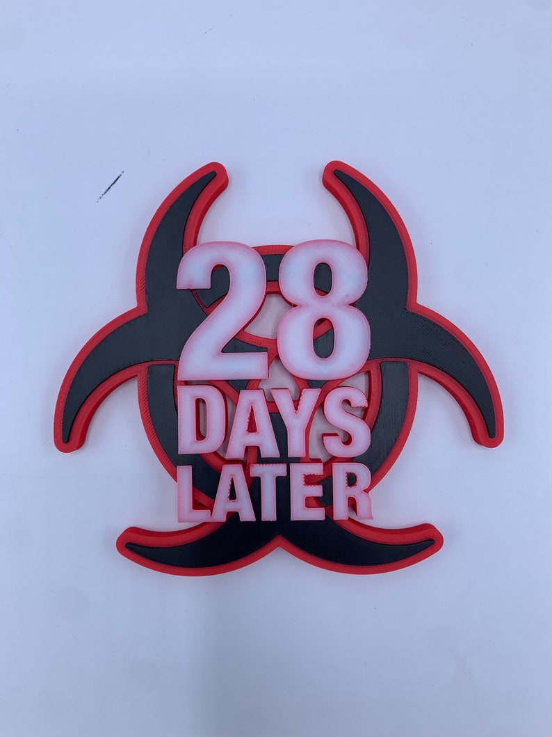 28 Days Later Sign - Etsy