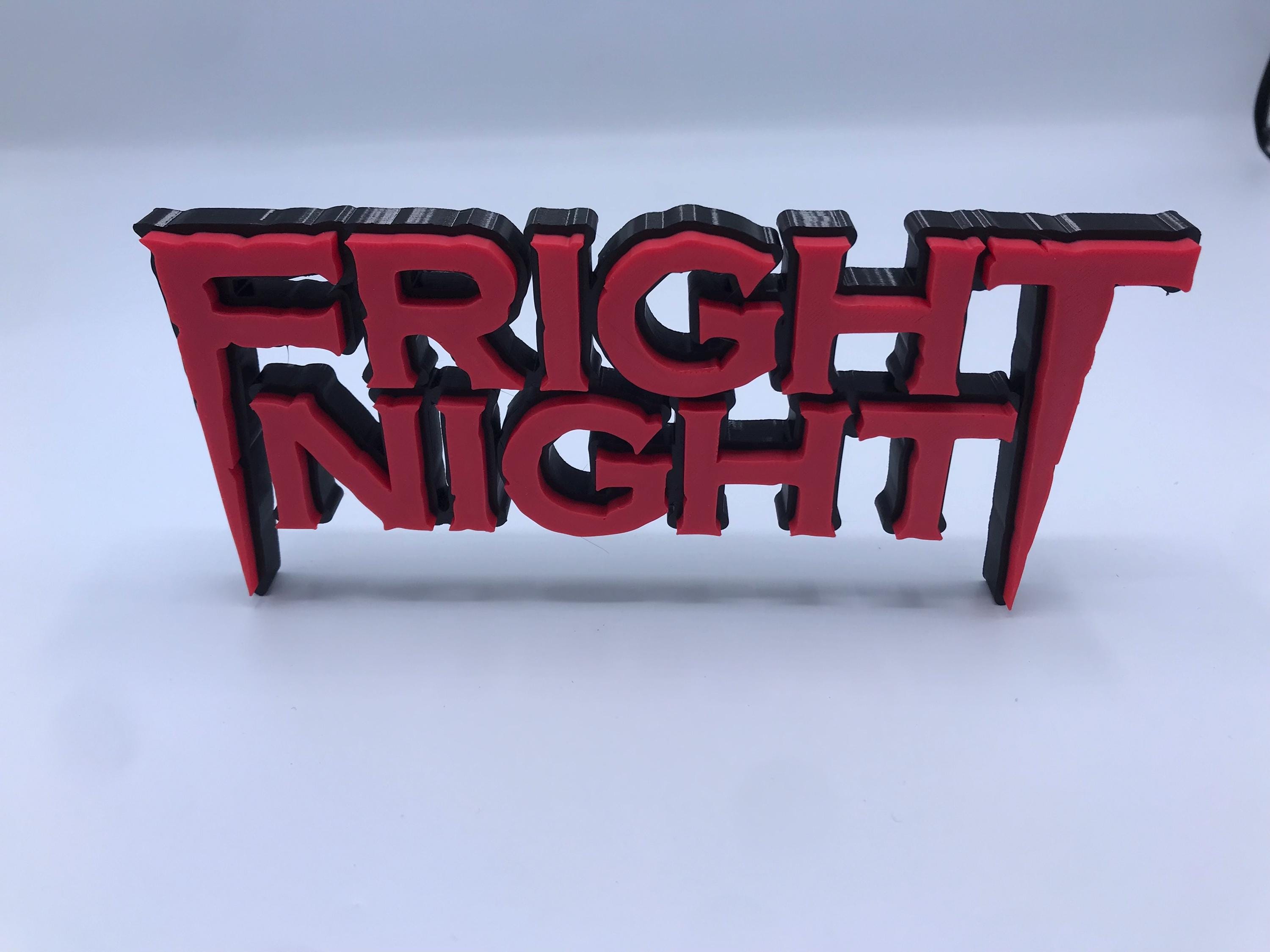 Fright Night Sign - Etsy