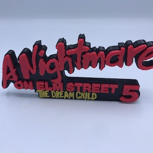 Nightmare on elm street 5 sign