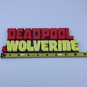 Deadpool & Wolverine Sign - Etsy
