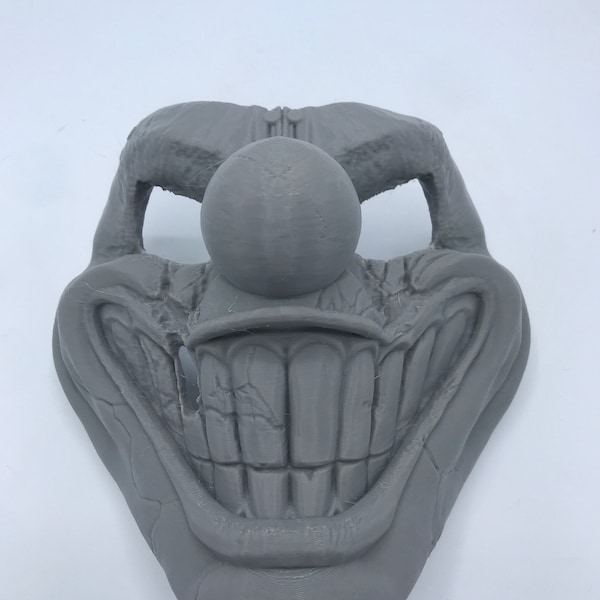 Metallic Smiling Mask Metal Mask - Etsy