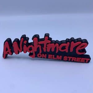 Nightmare on elm street sign