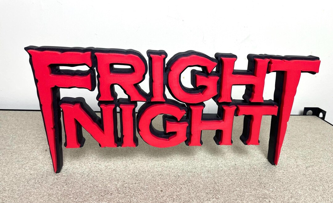 Fright Night Large Sign - Etsy
