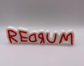 redrum sign
