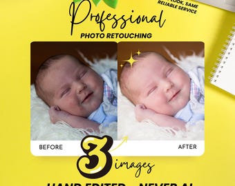 Photo Editing Bulk Order: Professional Image Correction, Object Removal, Retouching, Fast Digital Delivery (3 Images)