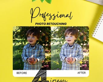 Four Image Photo Editing: Object Removal & Retouching (Digital Delivery)