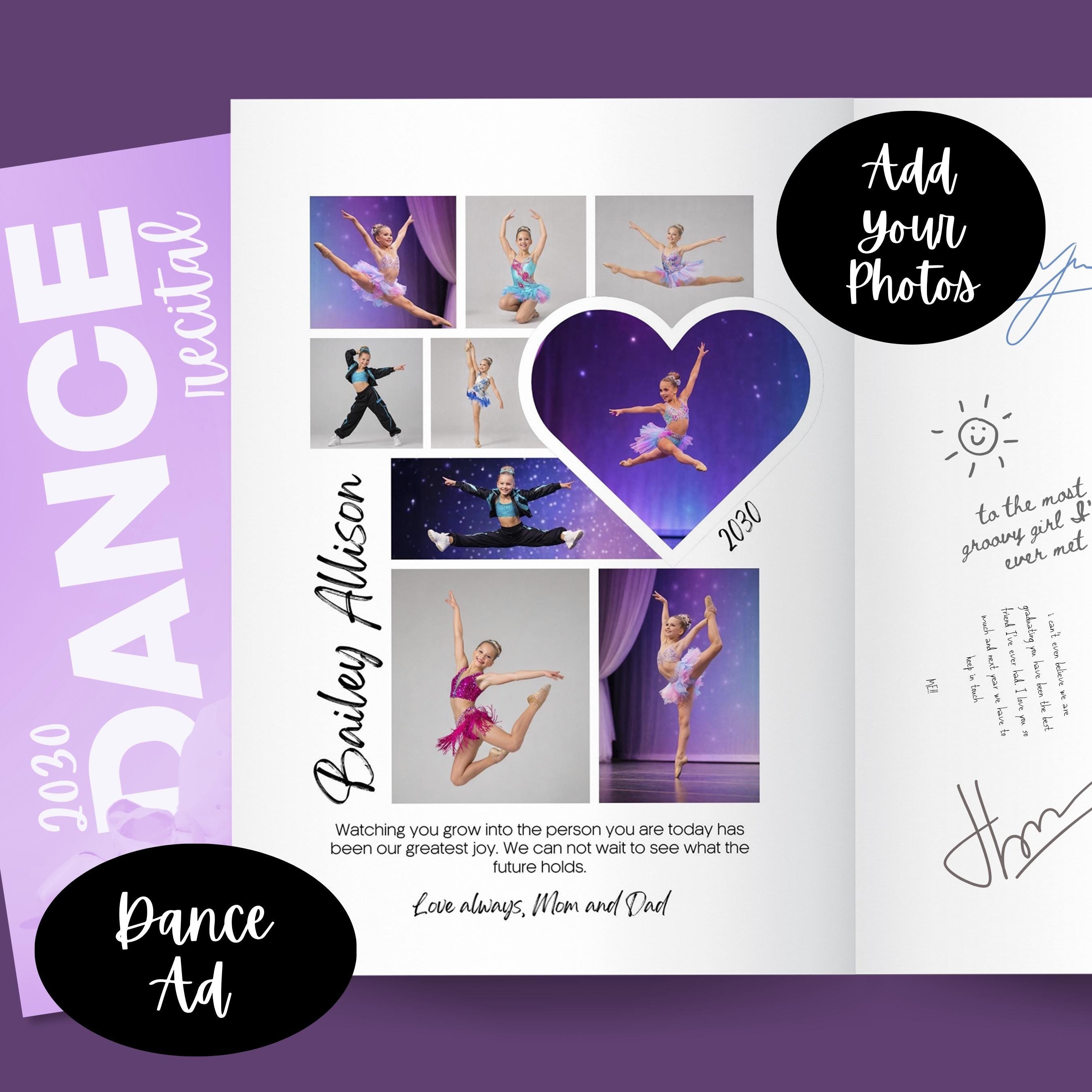 Yearbook Dedication Page for Girls With Heart Photo Collage | Talent ...