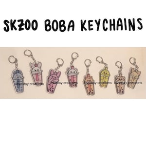 SKZOO Boba Keychains
