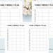 Family Weekly Planner Printable, Family Schedule, Family Organizer ...