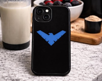 Nightwing Batman iPhone Case | Magnetic Impact-Resistant Case | Batman Cosplay | DC Comics Fan, Comic Book Merchandise | Gifts for Him