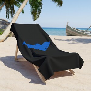 Nightwing Graphic Beach Towel | DC Batman Fan, Soft & Handmade DC Comics Fan, Comic Book Merchandise | Gifts for Him | Spiderman image 4