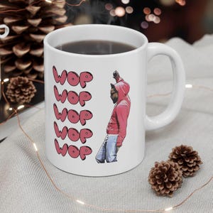 Kendrick Lamar Not Like Us GNX Keramikbecher, Hip Hop Kaffeetasse, Musikliebhaber Geschenk, Rap Fan Merch, Einzigartige Kunsttasse, 11 Unze