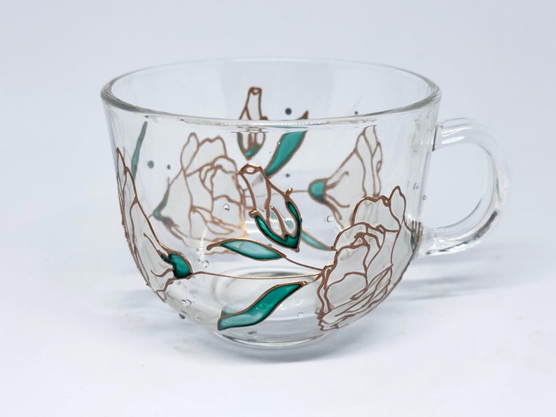 Large coffee mug with white flowers set of 2 set coffee mugs coffee mug with rhinestones set coffee mug set of 4 coffee mug set of 6 coffee mugs custom coffee mug mothers day coffee mug beautiful coffee mug special gift for woman coffee mug botanical design stylish coffee mug americano coffee mug coffee mug with big capacity hand painted coffee mug handmade coffee mug glass painted mug glass painted cup big set option glassware artisan glassware unique coffee mug set one of a kind coffee mug