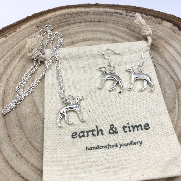 Sighthound - Earring and Necklace set