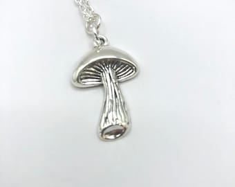 Toadstool necklace