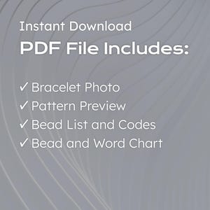 Perlenwebstuhl Armband Muster, DIY chinesischen Stil Armband Muster, Miyuki Delica Armband PDF Muster, Perlen sofort-Download, Schwarz Rot Bild 2