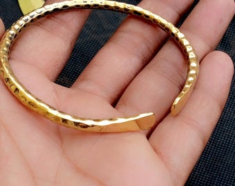 Regulowana bransoletka, Czysta bransoletka z litego mosiądzu w 100%, Bransoletka Worry Bangle, Ręcznie robiona bransoletka, Bransoletka z mosiężnym wzorem, Proste bransoletki z mosiężnego drutu,