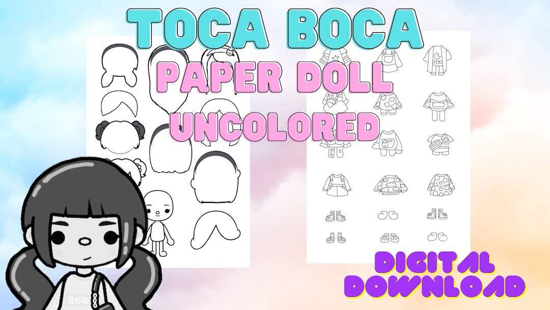 28 Toca ideas in 2023  paper dolls, paper dolls clothing, toca