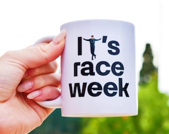 It's Race Week Mug, F1,  F1 Mugs, F1 Merch, F1 2024 Gifts, Coffee Mug, Mercedes, F1 2024 Mugs, F1 2024, Cup, George Russell