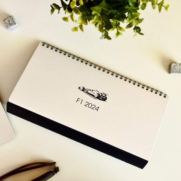 Formula 1 Desk Calendar Etsy