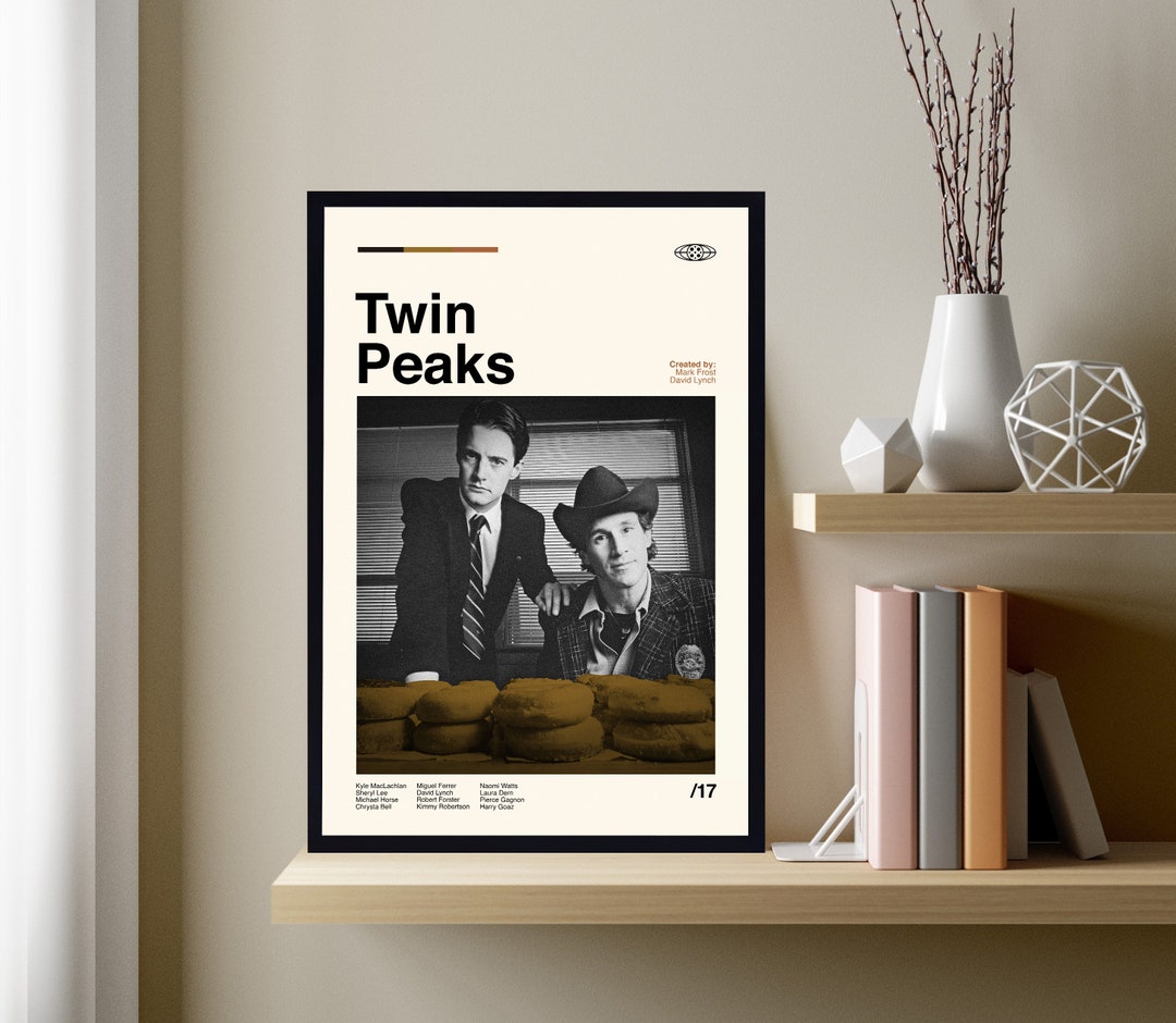 Twin Peak Movie Twin Peak Vintage Movie Poster Retro Modern - Etsy