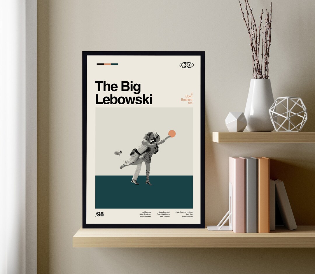 The Big Lebowski Poster, the Big Lebowski Print, Movie Poster