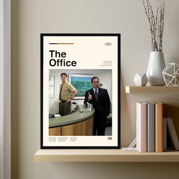 The Office Movie Poster, The Office Poster, Abstract Poster, Retro Poster, Minimalist Art, Vintage Poster, Wall Decor, Wall Art