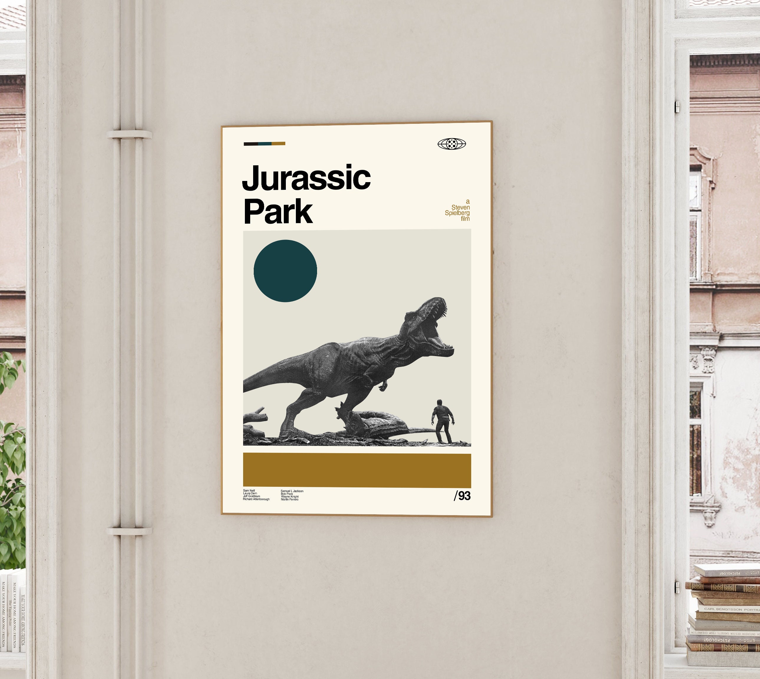 Close Up Jurassic Park Poster 65 Years in The Making [Key Art] (61 cm x