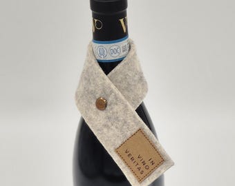Botella antigoteo con ligero efecto moteado, evita las manchas de vino, regalo para amantes del vino, bebedores de vino, regalo para invitados, refrán sobre vino