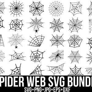 Spider Web Svg Bundle, Cobweb Svg, Spider Web Png, Web Svg, Spider Web Svg, Spiderman Web Clipart, Halloween Svg, Cut For Cricut, Silhouette