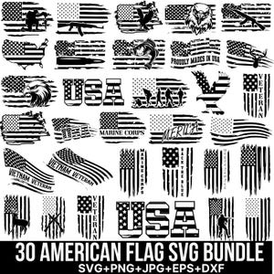 Pacote de Bandeira Americana Svg, Bandeira dos EUA PNG, Águia dos EUA Svg, 4 de Julho Svg, Bandeira Svg, Bandeira Patriótica Svg, Bandeira dos EUA em relevo Svg, Para Cricut