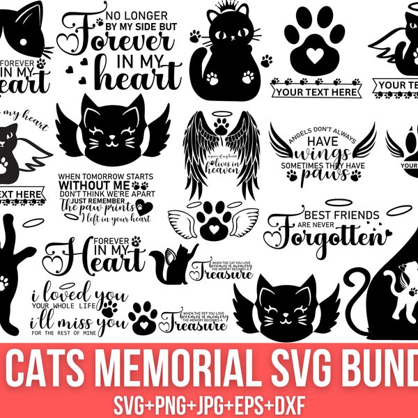 Pet Memorial SVG Bundle, Pet Memorial SVG, Angel Wings Svg,Dog Loss Svg, Pet in heaven, Rainbow bridge svg, Cut Files For Cricut, Silhouette
