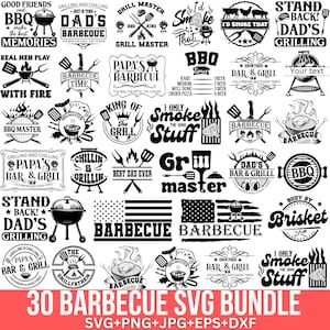 Grillen-Svg-Bundle, BBQ-Svg, Grillen-Svg, Amerikanisches Grillen-Svg, Grill-Sprüche, Papas Bar und Grill-Svg, Chef-Svg, Lustige Schürze-Svg, Cricut